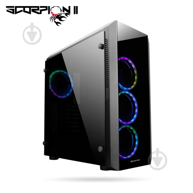 Корпус Chieftec Gaming Scorpion II Tempered Glass Edition - фото 1 Корпус Chieftec Gaming Scorpion II Tempered Glass Edition - фото 1
