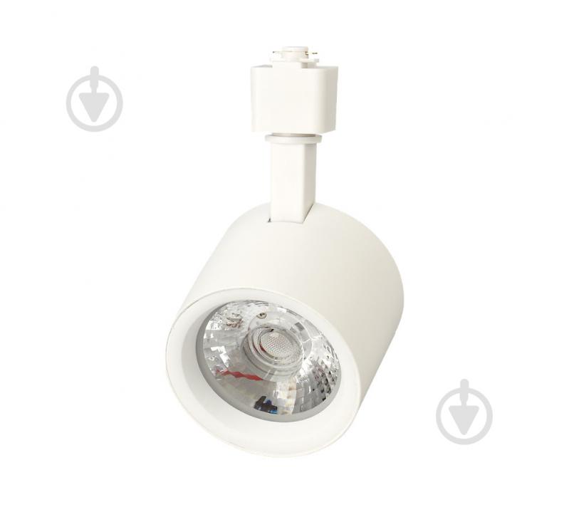 Трековый прожектор Jazzway PTR 0510 24° WH IP40 10 Вт 4000 К белый 5035454 - фото 1