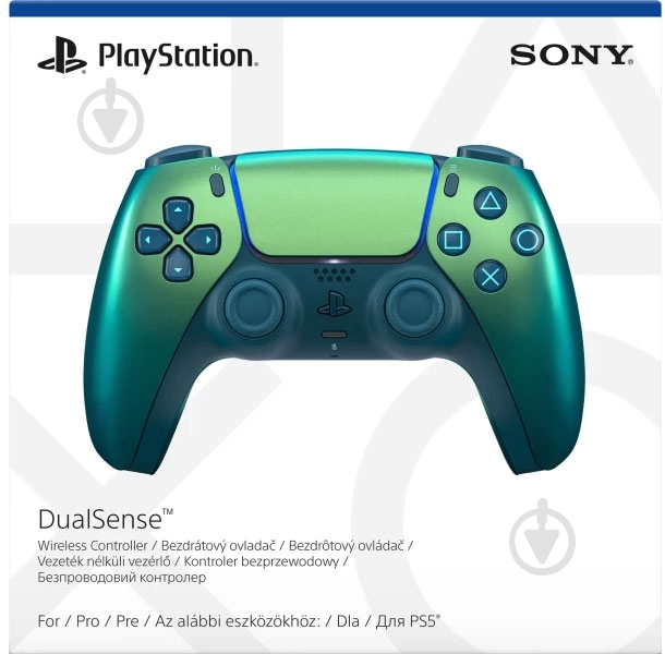 Геймпад беспроводной Sony DualSense PS5 Chroma Teal (1103021) green - фото 7