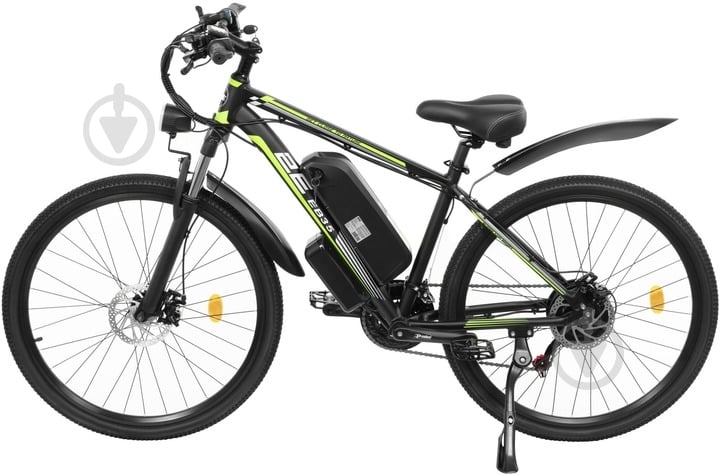 Электровелосипед 2E EB35 27,5″ зелено-черный - фото 2