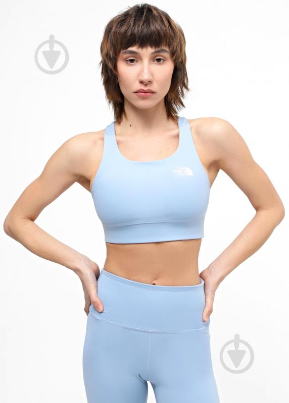 Бра THE NORTH FACE W FLEX BRA NF0A87G4QEO р.S голубой - фото 1