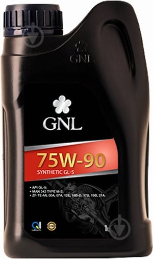 Мастило трансмісійне GNL Synthetic GL-4 75W-90 1 л (60379001) - фото 2