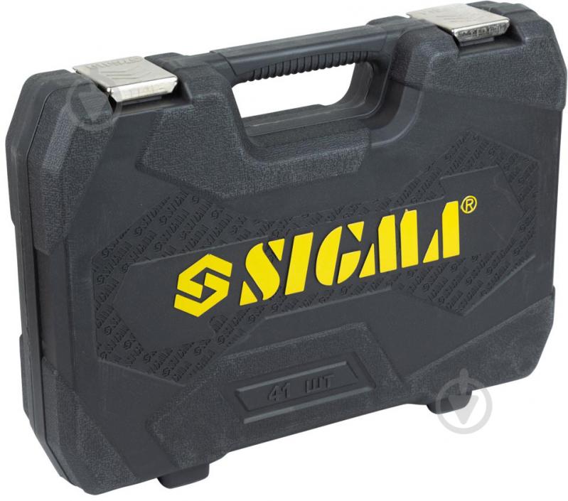 Набір насадок торцевих і біти Sigma CrV mid 39 шт. 6003601 - фото 7