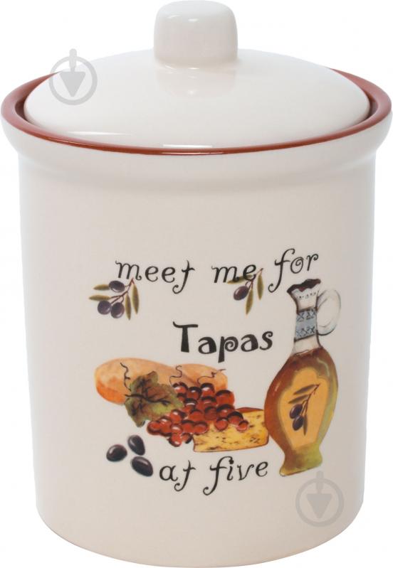 Банка для сипучих Bella Vita Tapas 11,5x16 см LY301-3 - фото 1