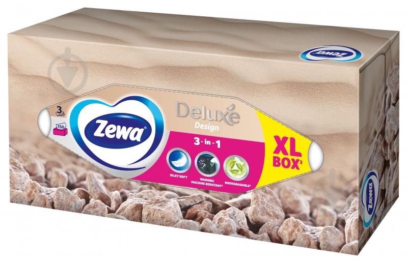 Салфетки гигиенические в коробке Zewa Deluxe Design 3 слоя 150 шт. - фото 4 Салфетки гигиенические в коробке Zewa Deluxe Design 3 слоя 150 шт. - фото 4