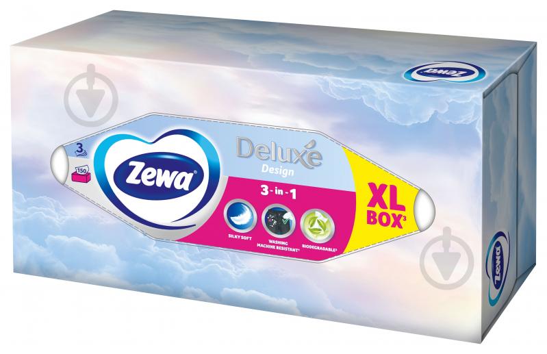 Салфетки гигиенические в коробке Zewa Deluxe Design 3 слоя 150 шт. - фото 5 Салфетки гигиенические в коробке Zewa Deluxe Design 3 слоя 150 шт. - фото 5