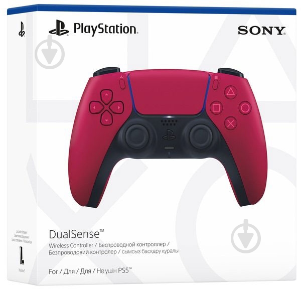 Геймпад беспроводной Sony DualSense PS5 COSMIC RED (1130572) red - фото 5