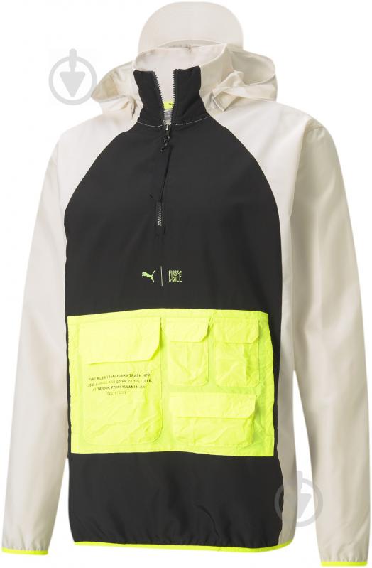 Вітрівка чоловіча демісезонна Puma TRAIN FM UTILITY JACKET 52015575 р.S бежева - фото 2