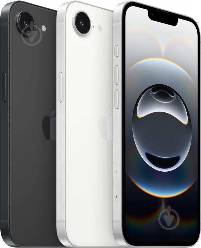 Смартфон Apple iPhone 16e 128GB black (MD1Q4SX/A) - фото 5