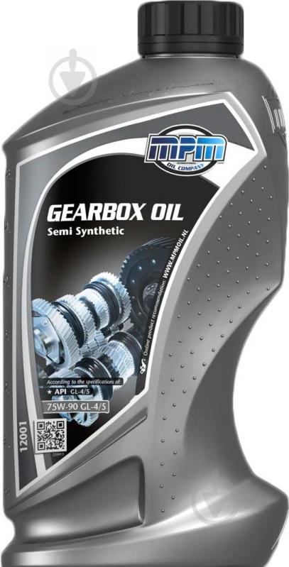 Мастило трансмісійне MPM Gearbox Oil Semi Synthetic 75W-80 1 л (12001) - фото 1