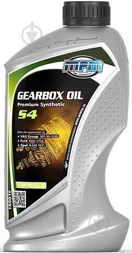 Масло трансмиссионное MPM Gearboxoil Premium Synthetic 75W-90 1 л (18001G) - фото 1