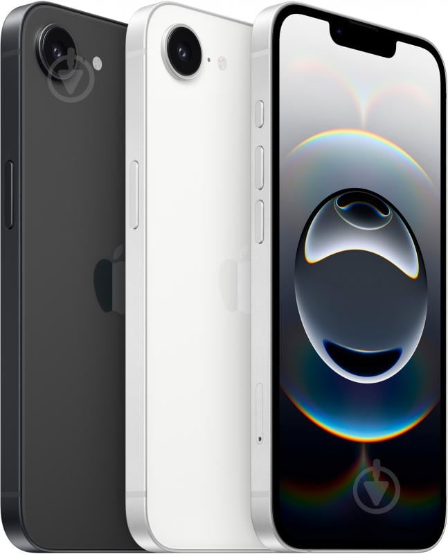 Смартфон Apple iPhone 16e 128GB white (MD1R4SX/A) - фото 3