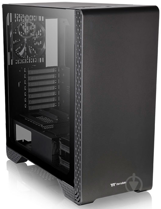 Корпус Thermaltake S300 Tempered Glass Black - фото 2