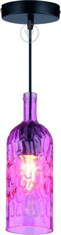 Подвес Arte Lamp 1x40 Вт E14 фиолетовый - фото 1 Подвес Arte Lamp 1x40 Вт E14 фиолетовый - фото 1