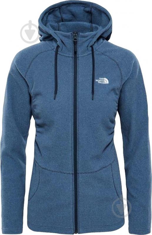 Джемпер THE NORTH FACE W_MEZZALUNA_FLL_ZP_H T92UASWXX р. XL синій - фото 1 Джемпер THE NORTH FACE W_MEZZALUNA_FLL_ZP_H T92UASWXX р. XL синій - фото 1