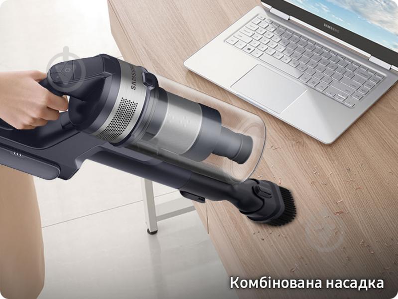 Пилосос акумуляторний Samsung VS20B75ADR5/UK black - фото 15