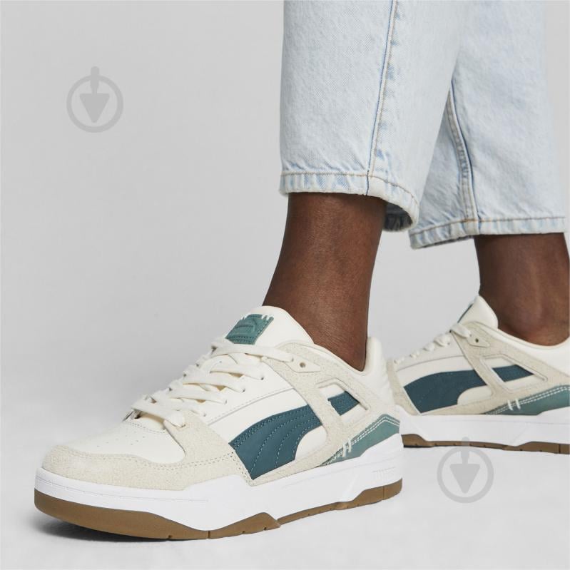 Кроссовки мужские демисезонные Puma SLIPSTREAM PREMIUM 39011606 р.42,5 бежевые - фото 7