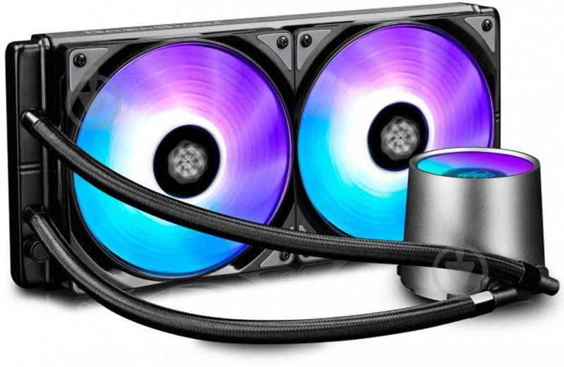 Система жидкостного охлаждения Deepcool Castle 280 RGB - фото 1