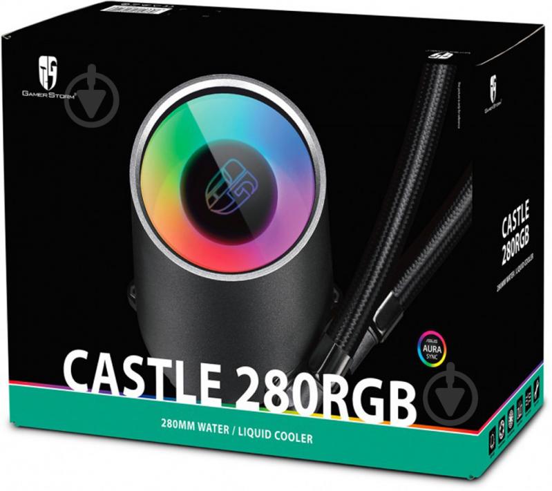 Система жидкостного охлаждения Deepcool Castle 280 RGB - фото 10