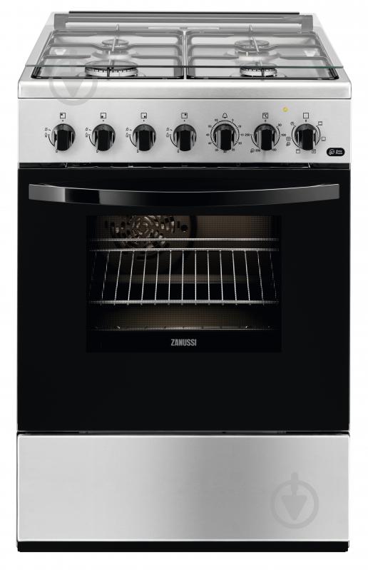 Плита комбинированная Zanussi ZCK67211XA - фото 1