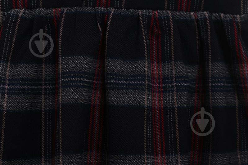 Юбка на лямках Sasha р.140 клетка 4454/30 - фото 2