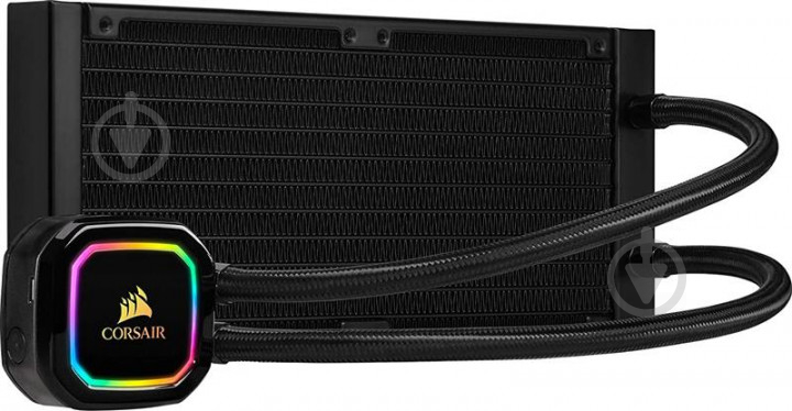 Cистема рідинного охолодження Corsair iCUE H100i RGB PRO XT CW-9060043-WW - фото 2