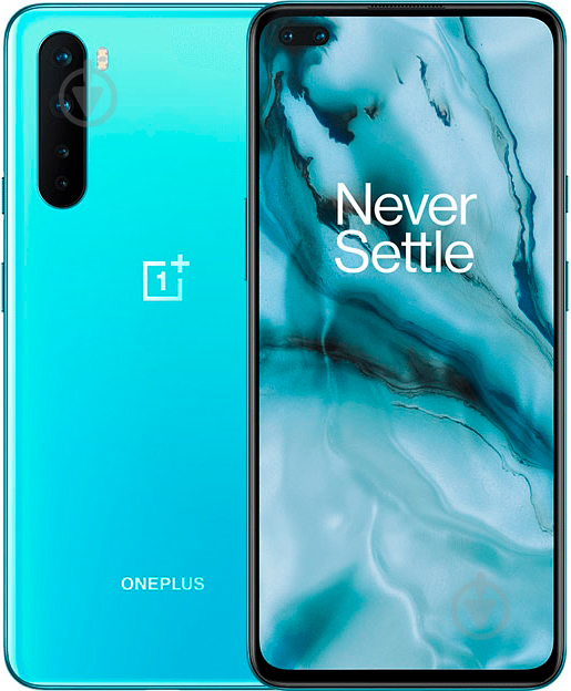 Смартфон OnePlus Nord Dual SIM 8/128GB blue marble (5011101199) - фото 1