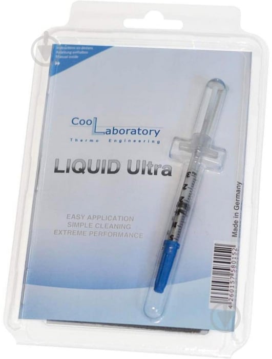 Термопаста Coollaboratory Liquid Ultra 1g (4260157580152) - фото 2