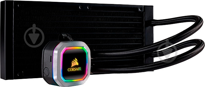 Cистема рідинного охолодження Corsair Hydro H100i RGB Platinum (CW-9060039-WW) - фото 2