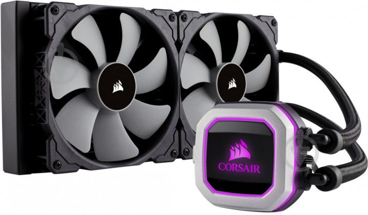 Cистема рідинного охолодження Corsair Hydro H115i Pro CW-9060032-WW - фото 2