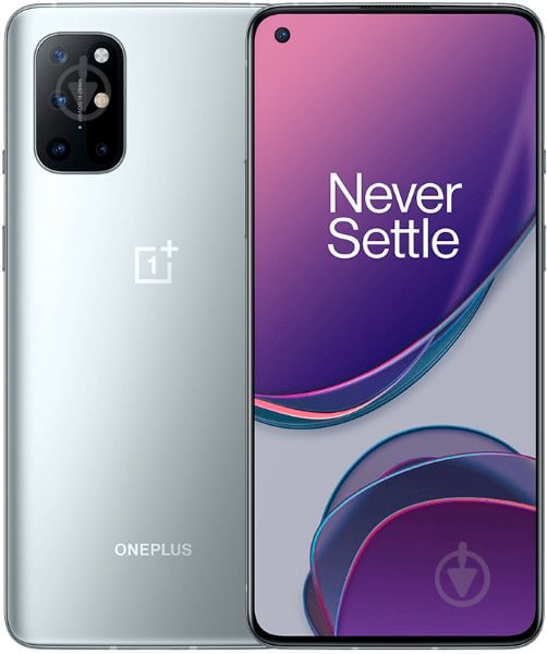 Смартфон OnePlus 8T Dual SIM 8/128GB lunar silver (5011101268) - фото 1