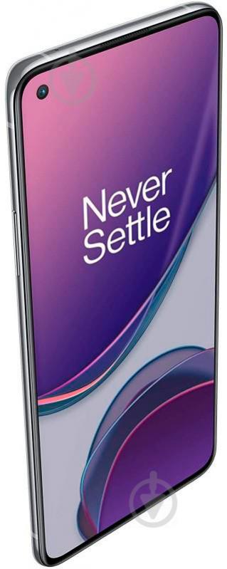 Смартфон OnePlus 8T Dual SIM 8/128GB lunar silver (5011101268) - фото 5