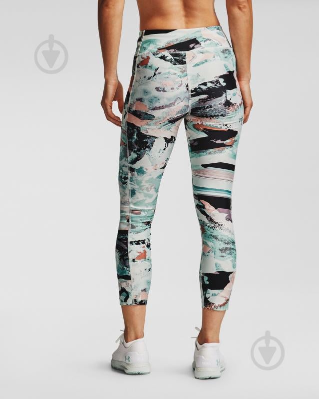 Бриджи Under Armour UA HG Armr Print Ankle Crop 1353296-403 XS голубой - фото 3