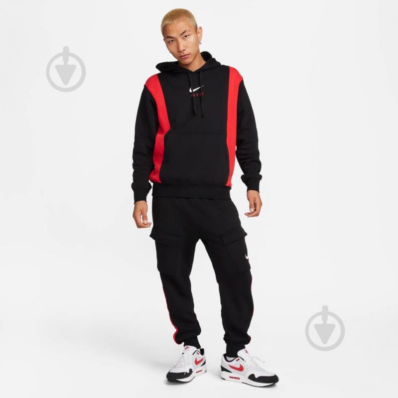 Джемпер Nike M NSW SW AIR PO HOODY FLC BB FV0167-012 р.M черный - фото 6