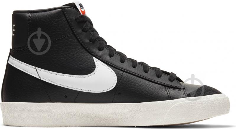 Кроссовки мужские демисезонные Nike Blazer Mid '77 Vintage BQ6806-002 р.42,5 черные - фото 2