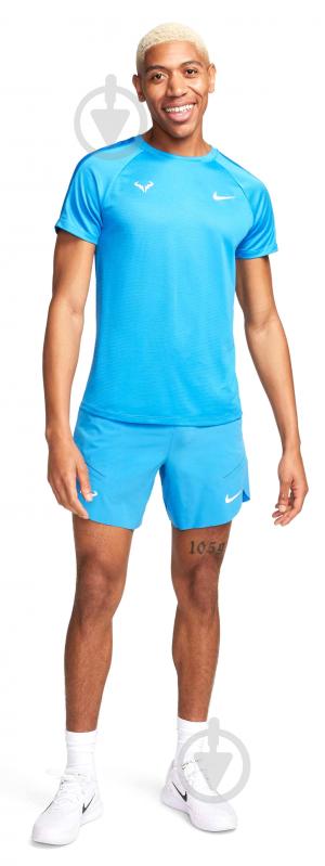 Футболка Nike RAFA MNK DF CHALLENGER TOP SS DV2887-435 р.S синий - фото 6