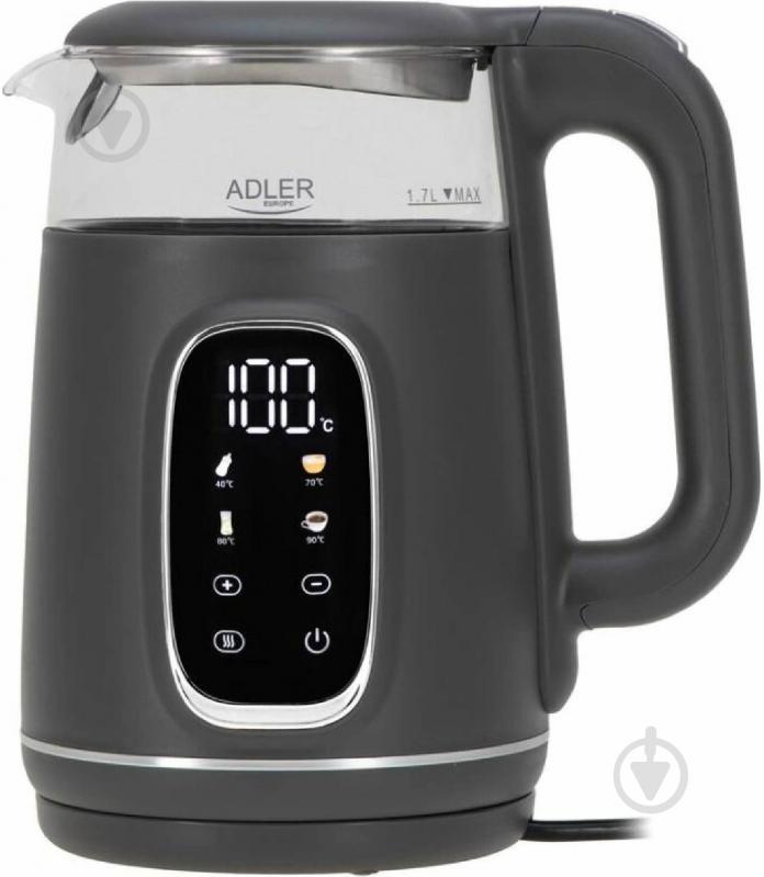 Электрочайник Adler AD1305GS - фото 1 Электрочайник Adler AD1305GS - фото 1