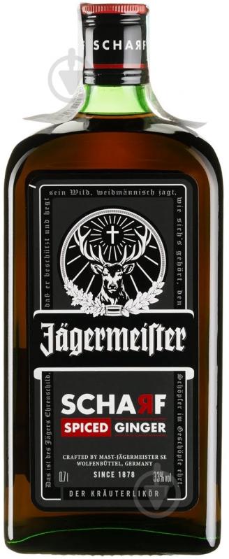 Ликер Jagermeister Scharf 0,7 л - фото 1 Ликер Jagermeister Scharf 0,7 л - фото 1