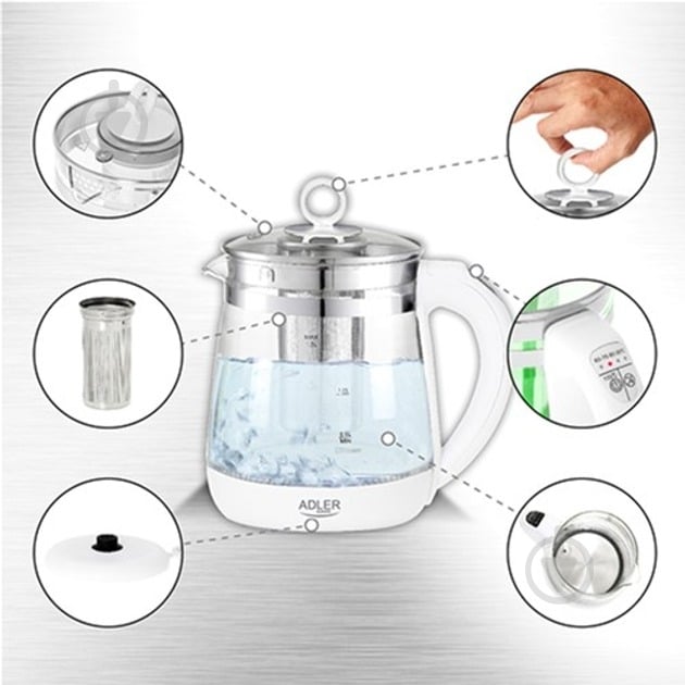 Электрочайник Adler AD1299 - фото 11