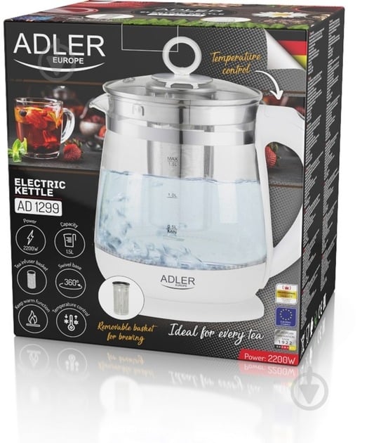 Электрочайник Adler AD1299 - фото 13