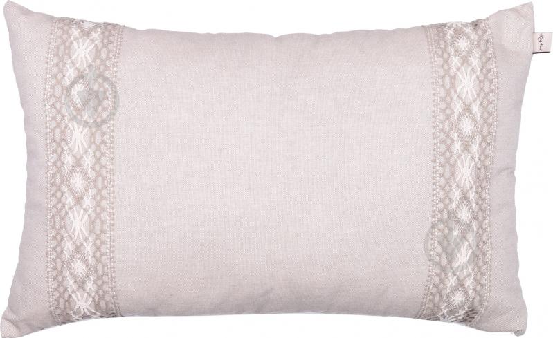 Подушка декоративная Шале Натюрель 33x55 см бежевый La Nuit - фото 2 Подушка декоративная Шале Натюрель 33x55 см бежевый La Nuit - фото 2