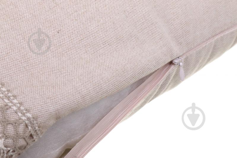Подушка декоративная Шале Натюрель 33x55 см бежевый La Nuit - фото 5 Подушка декоративная Шале Натюрель 33x55 см бежевый La Nuit - фото 5