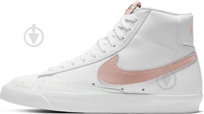 Кросівки жіночі демісезонні Nike Blazer Mid '77 Vintage CZ1055-118 р.37,5 білі - фото 2