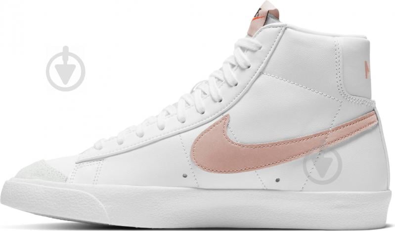 Кроссовки женские демисезонные Nike Blazer Mid '77 Vintage CZ1055-118 р.38 белые - фото 3