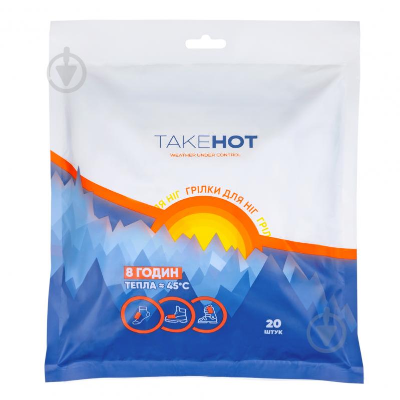 Грелка термохимическая Takehot Toe Warmer для ног 10 пар - фото 2