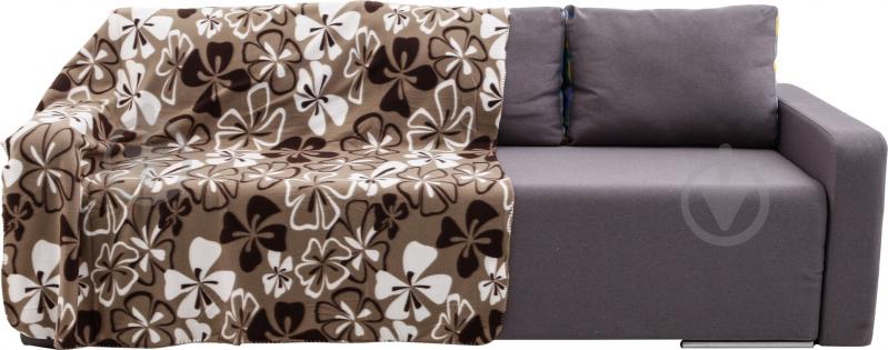 Плед Цветы 150x180 см разноцветный Underprice - фото 1