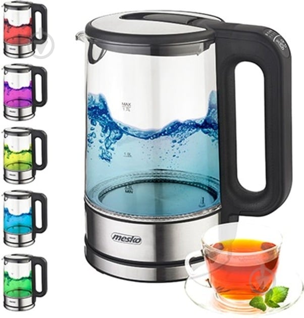 Электрочайник Mesko MS1301B - фото 8