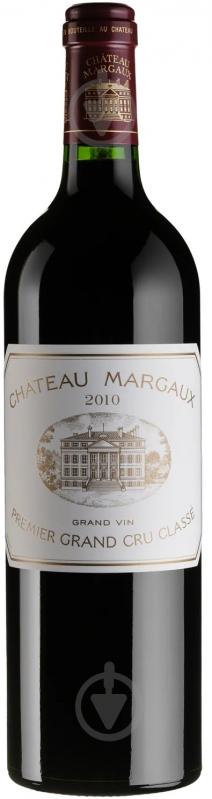Вино Chateau Margaux сухое красное 2010 0,75 л - фото 1
