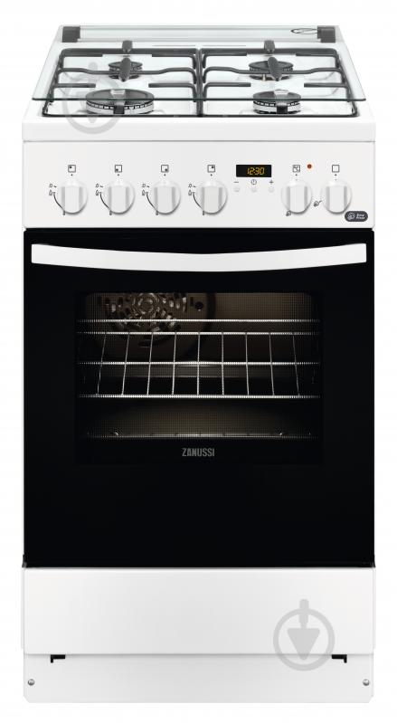 Плита комбинированная Zanussi ZCK57201WA - фото 1