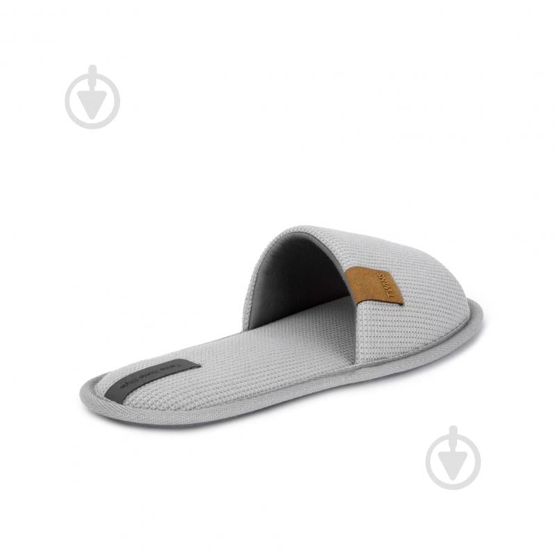 Тапки домашние Twins HS-VL вафельные 14184 р.42/43 серый - фото 3